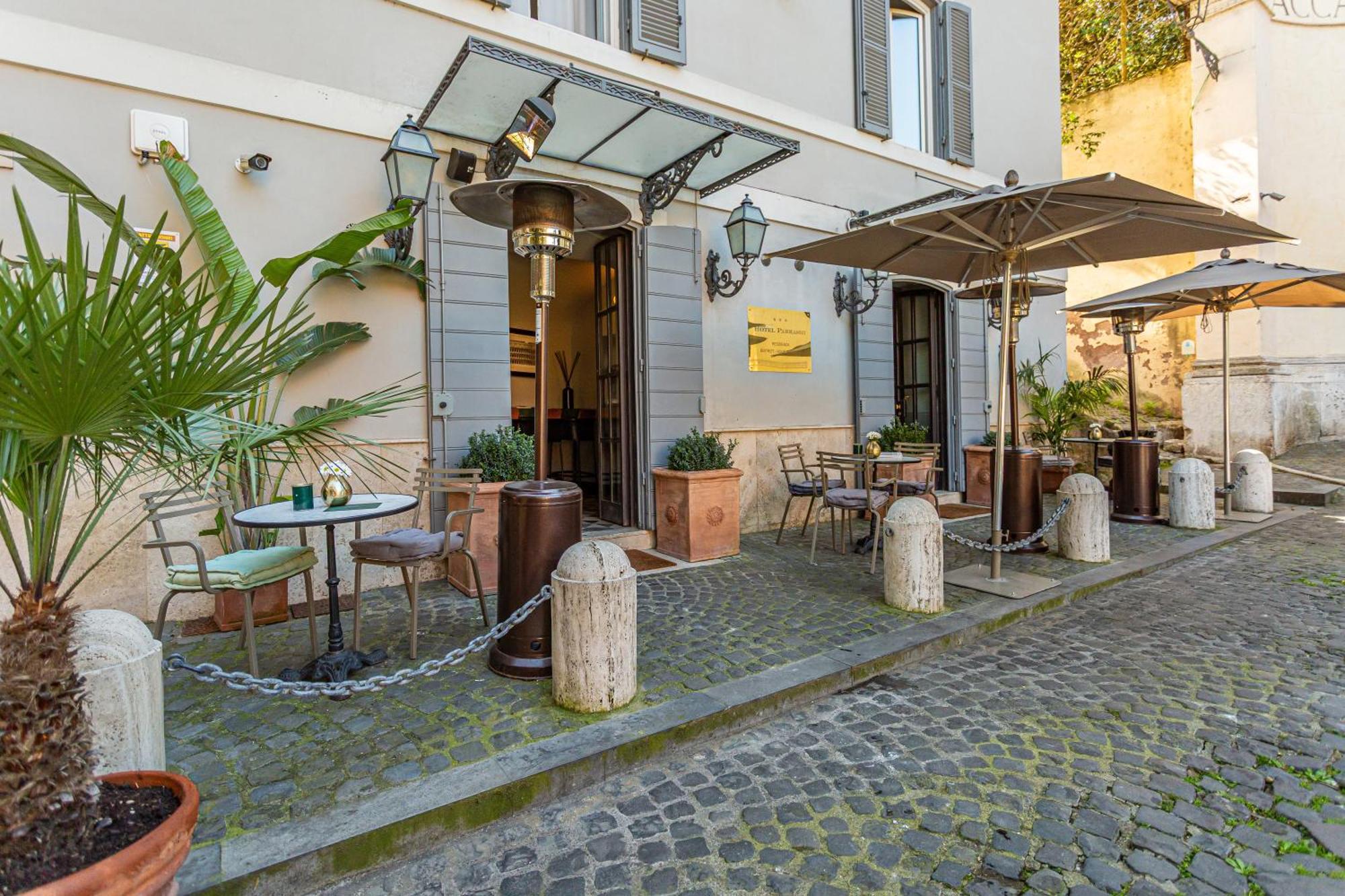 Hotel Parrasio Рим Экстерьер фото